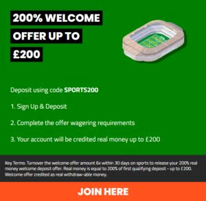 SportNation welcome offers, sign.